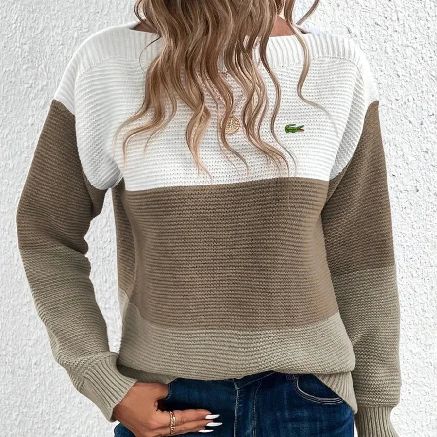 LC™  Tricolor Knit Sweater