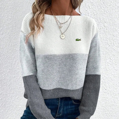 LC™  Tricolor Knit Sweater