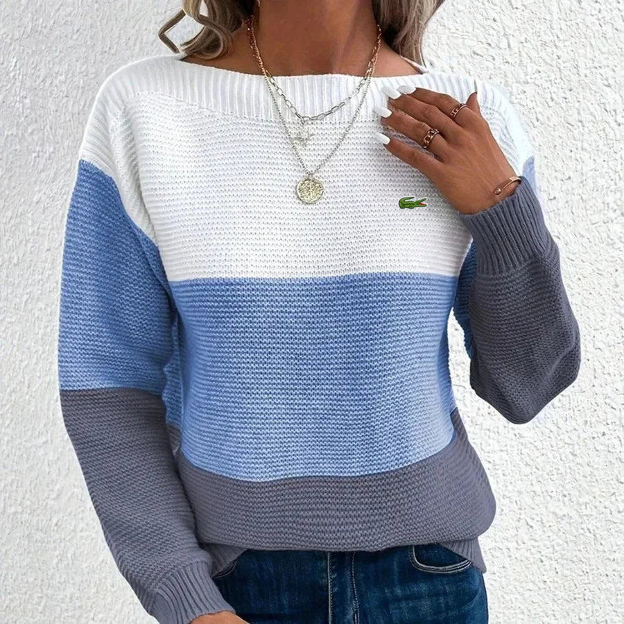 LC™  Tricolor Knit Sweater