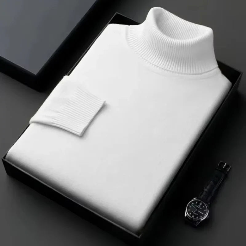 Aldrich London™ | Luxe Merino Turtleneck for Men