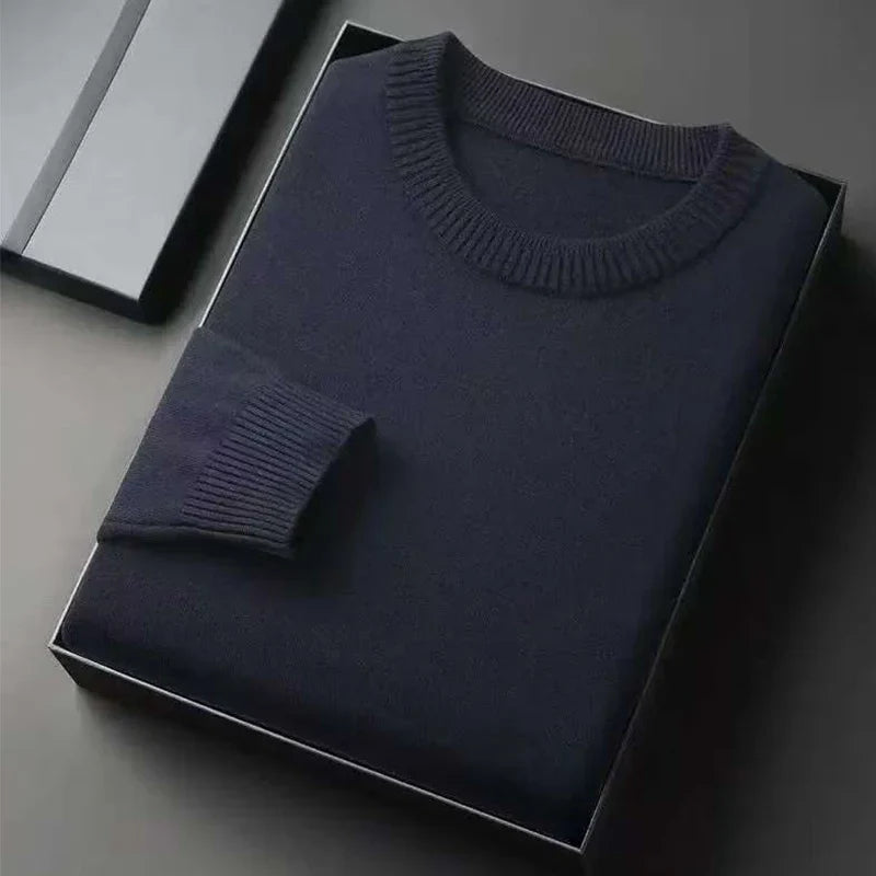 Wexford & Co.™ | Pure Cashmere Crew Neck Jumper for Men