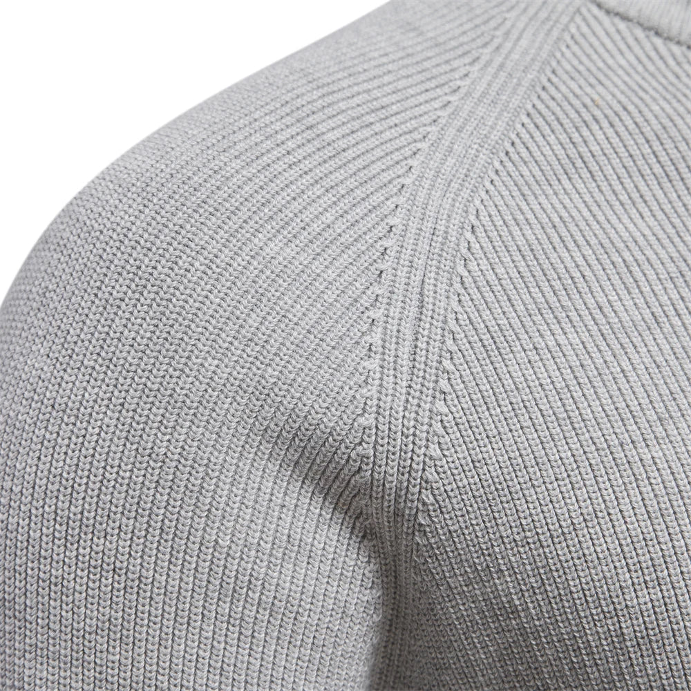 Harrington & Co.™ | Luxe Half-Zip Jumper for Men