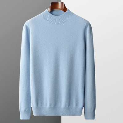 Rowallan™ | Pure Cashmere Mock Neck Jumper for Men