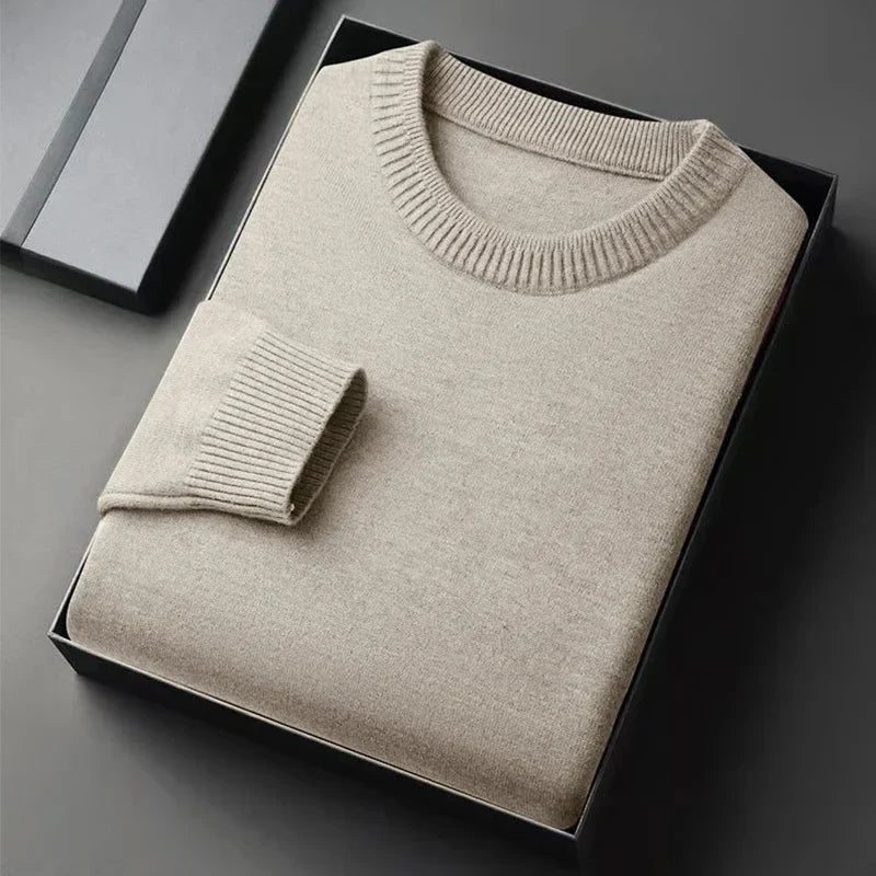 Wexford & Co.™ | Pure Cashmere Crew Neck Jumper for Men