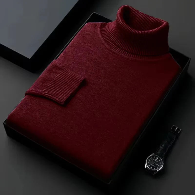 Aldrich London™ | Luxe Merino Turtleneck for Men