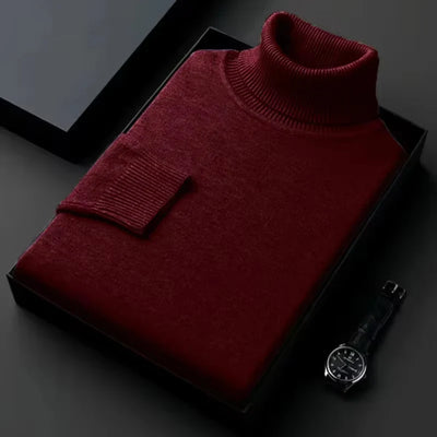 Aldrich London™ | Luxe Merino Turtleneck for Men