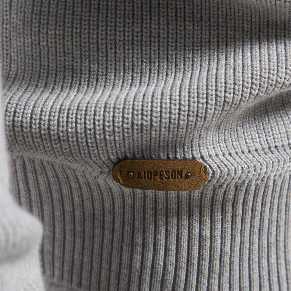 Harrington & Co.™ | Luxe Half-Zip Jumper for Men