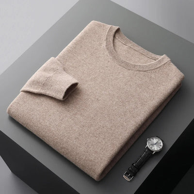 Kensley London™ | Luxe Merino Crew Neck Jumper for Men