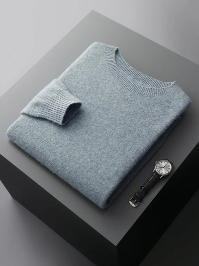 Blenford™ | Luxe Merino Crew Neck Jumper for Men