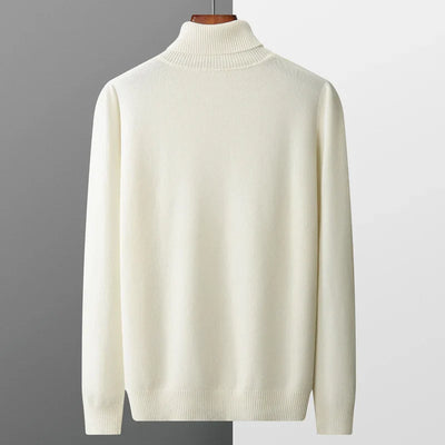 Halston & Hunt™ | Luxe Merino Turtleneck Jumper for Men