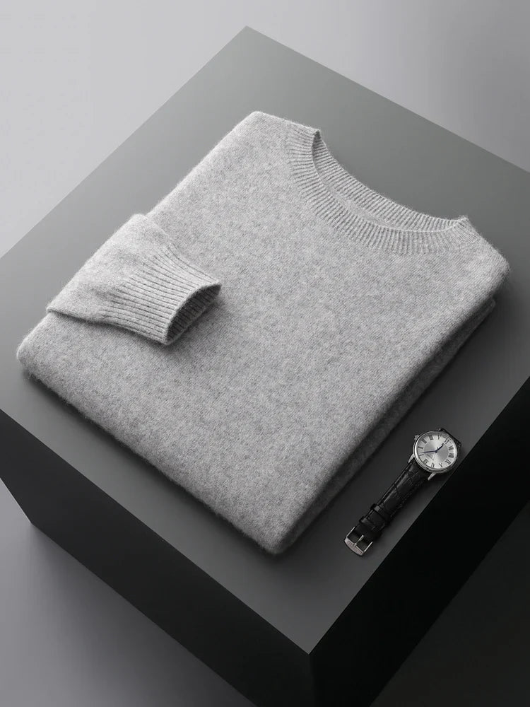 Blenford™ | Luxe Merino Crew Neck Jumper for Men