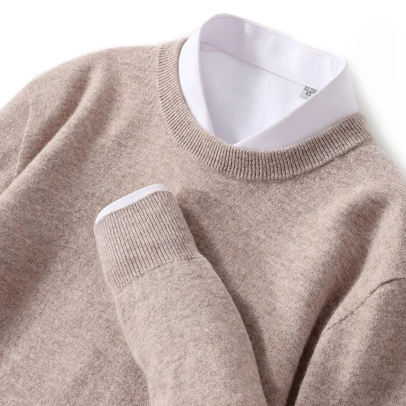 Kenton Cashmere-Wool Sweater