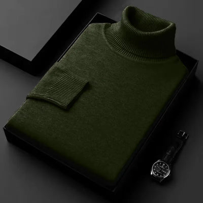 Aldrich London™ | Luxe Merino Turtleneck for Men