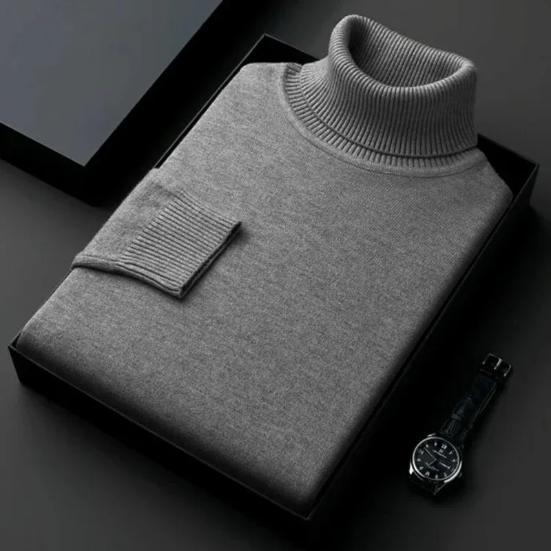 Aldrich London™ | Luxe Merino Turtleneck for Men
