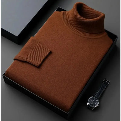 Aldrich London™ | Luxe Merino Turtleneck for Men