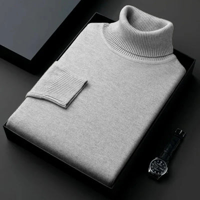 Aldrich London™ | Luxe Merino Turtleneck for Men