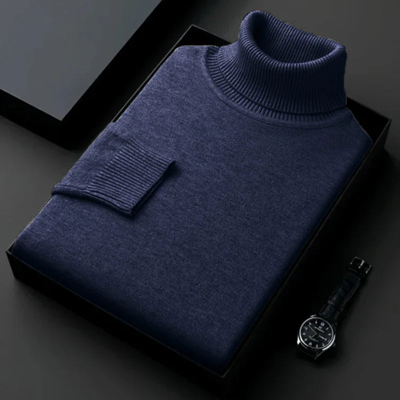Aldrich London™ | Luxe Merino Turtleneck for Men