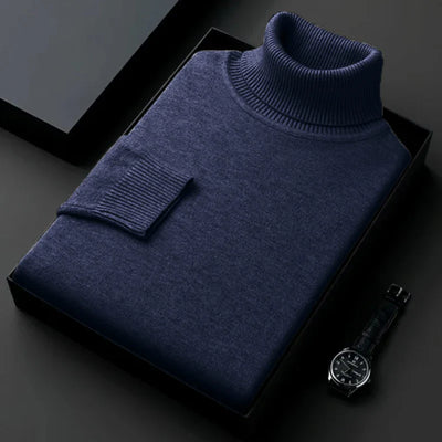 Aldrich London™ | Luxe Merino Turtleneck for Men