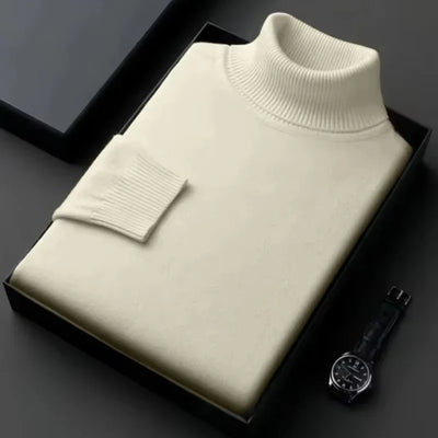 Aldrich London™ | Luxe Merino Turtleneck for Men