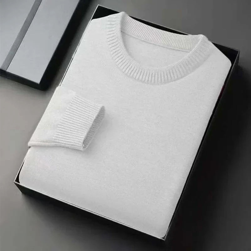 Wexford & Co.™ | Pure Cashmere Crew Neck Jumper for Men