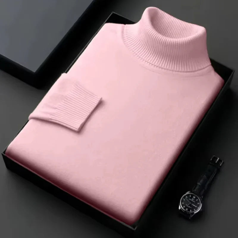 Aldrich London™ | Luxe Merino Turtleneck for Men