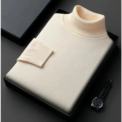 Aldrich London™ | Luxe Merino Turtleneck for Men