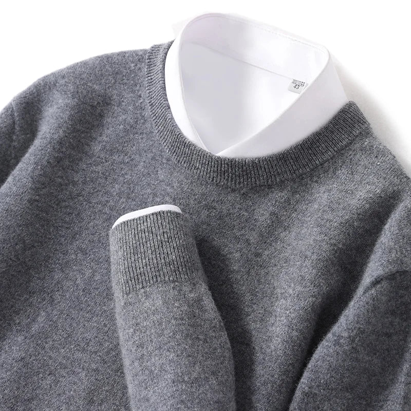 Kenton Cashmere-Wool Sweater
