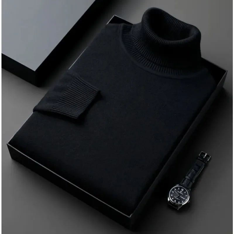 Aldrich London™ | Luxe Merino Turtleneck for Men