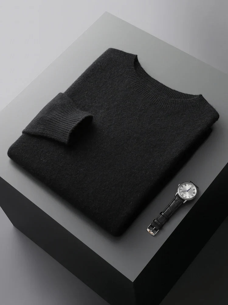Blenford™ | Luxe Merino Crew Neck Jumper for Men
