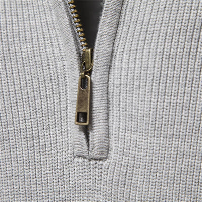 Harrington & Co.™ | Luxe Half-Zip Jumper for Men