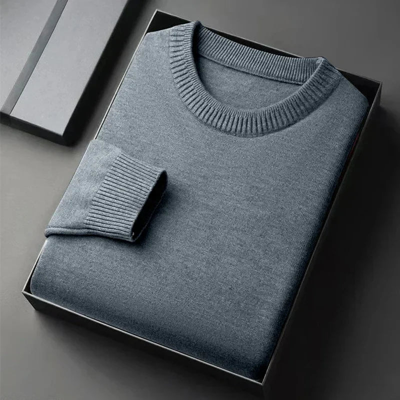 Wexford & Co.™ | Pure Cashmere Crew Neck Jumper for Men