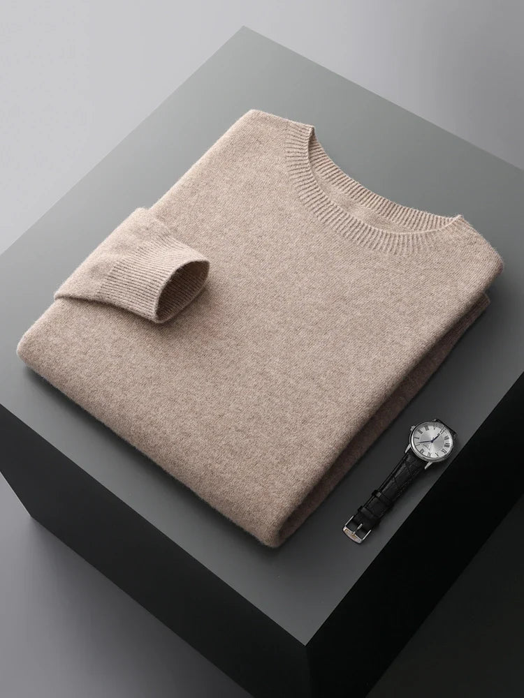 Blenford™ | Luxe Merino Crew Neck Jumper for Men