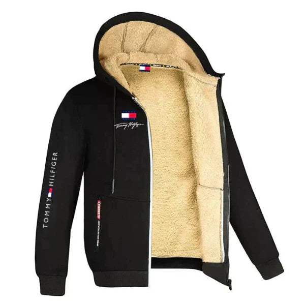 TM™ Fur Hood Cardigan