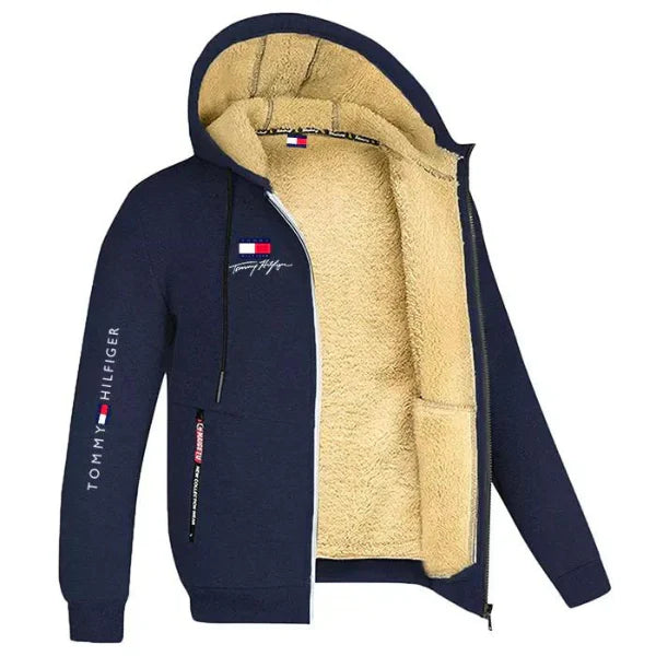 TM™ Fur Hood Cardigan