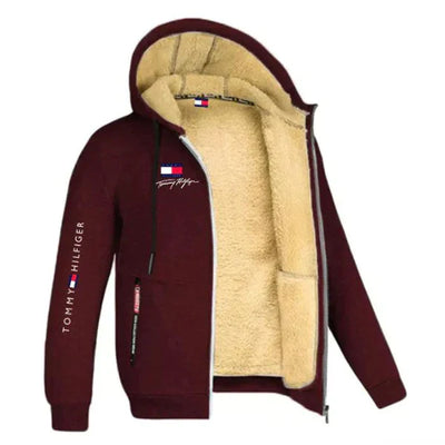 TM™ Fur Hood Cardigan