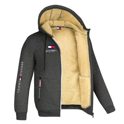 TM™ Fur Hood Cardigan