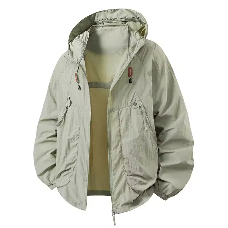 Outdoor hooded jacket