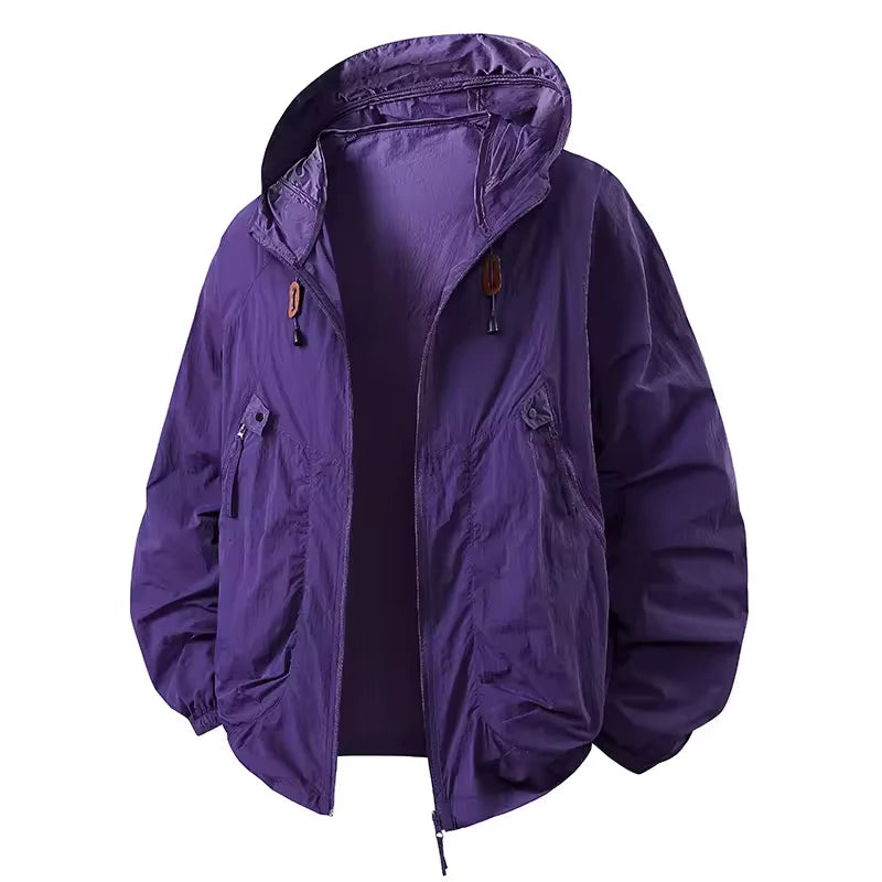 Outdoor hooded jacket
