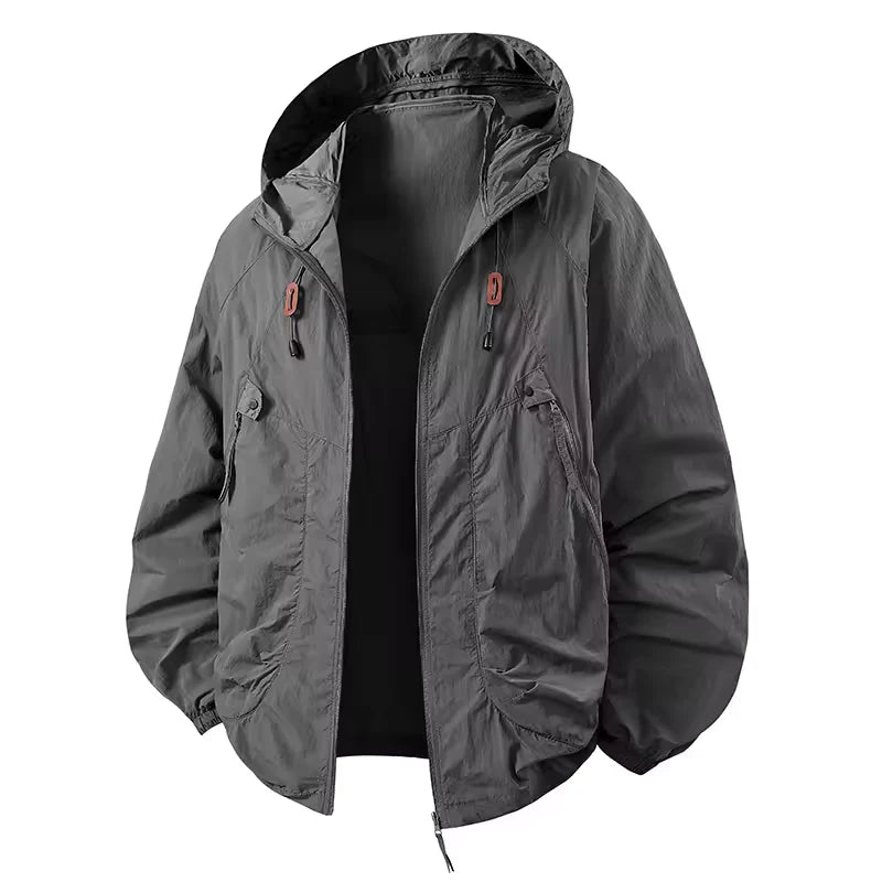 Outdoor hooded jacket