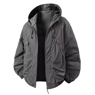 Outdoor hooded jacket