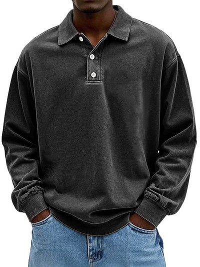 Smart-casual polo look