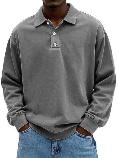 Smart-casual polo look