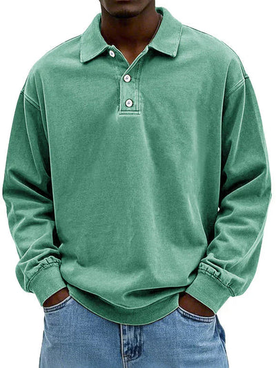 Smart-casual polo look