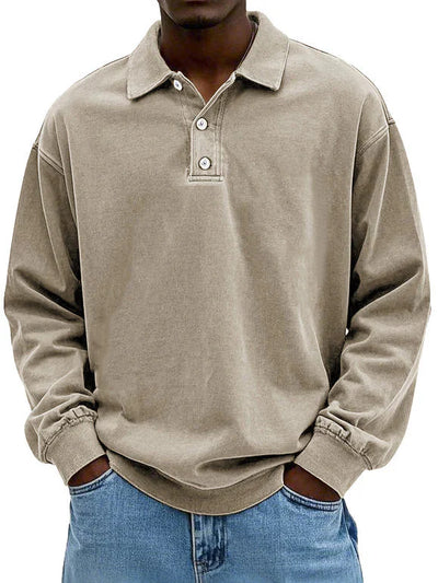 Smart-casual polo look