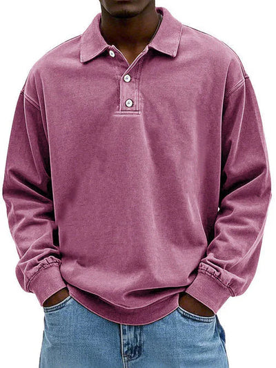 Smart-casual polo look