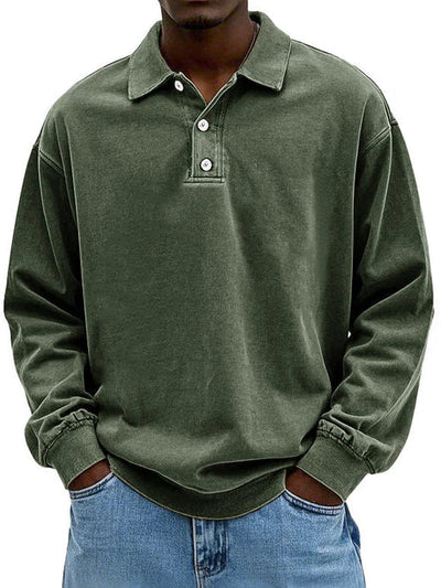 Smart-casual polo look
