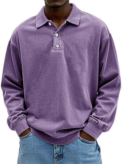 Smart-casual polo look